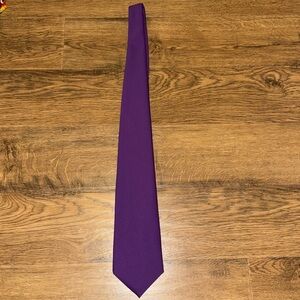Royal purple neck tie
